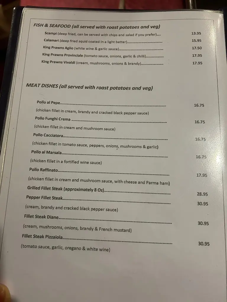 Menu_Azzurro Restaurant Pizzeria_Arbroath_image_1