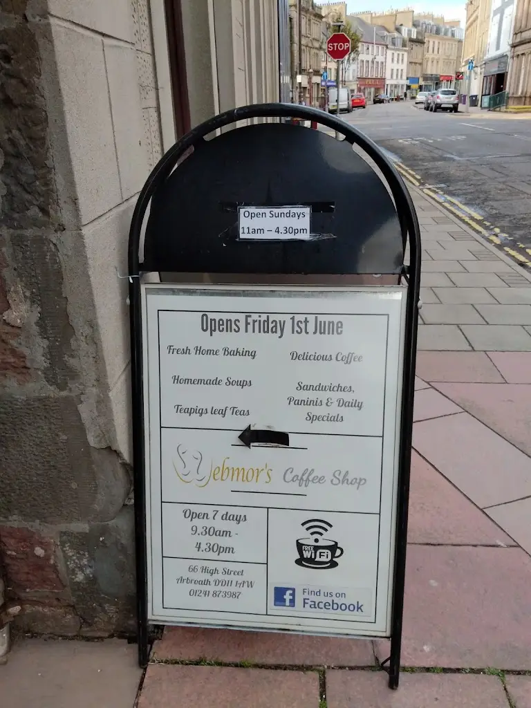 Menu_Webmor's Coffee Shop_Arbroath_imagen_1