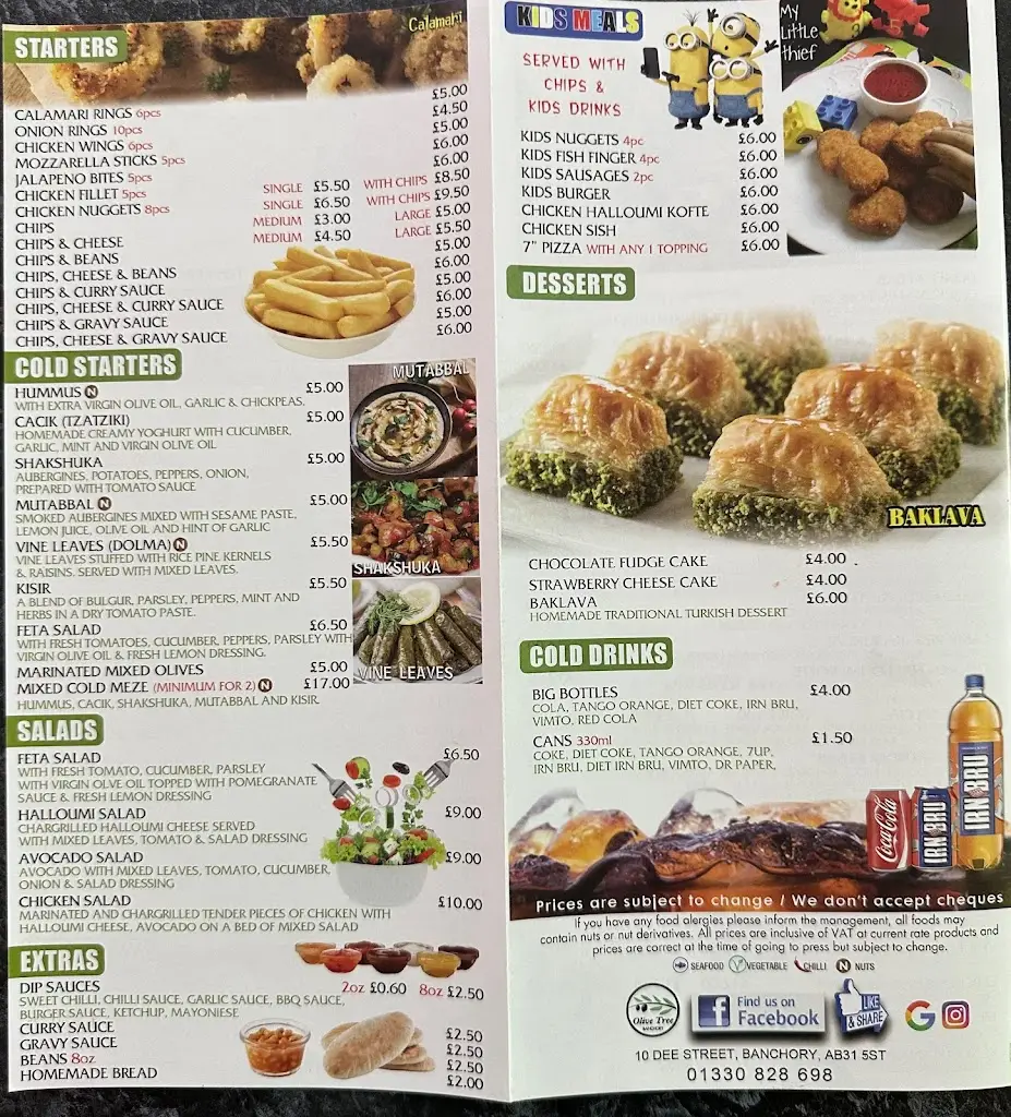 Menu_Olive Tree Banchory_Banchory_image_2