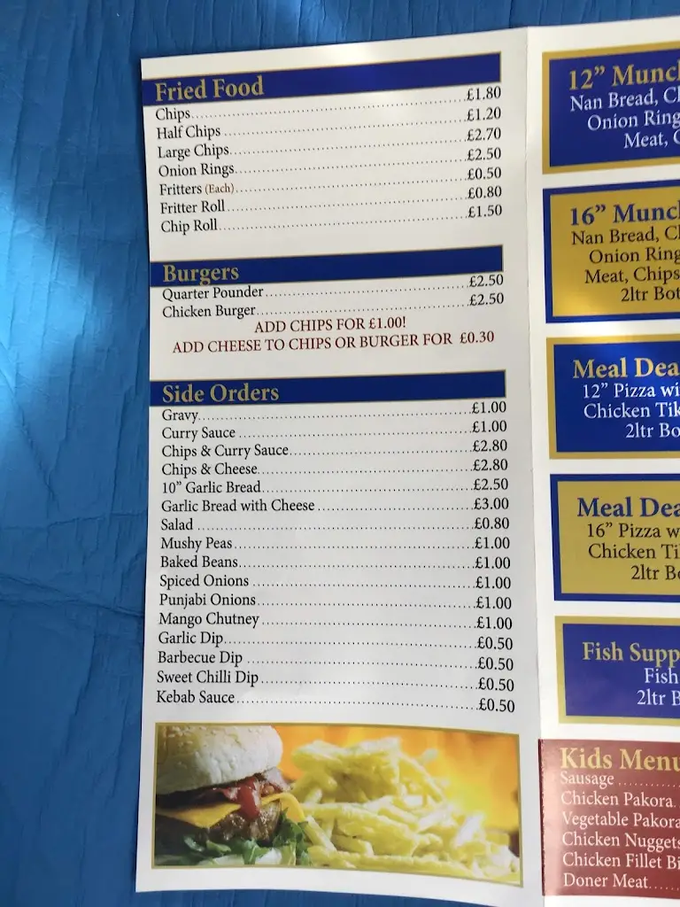 Menu_The Village Chippy_Ashgill_image_2