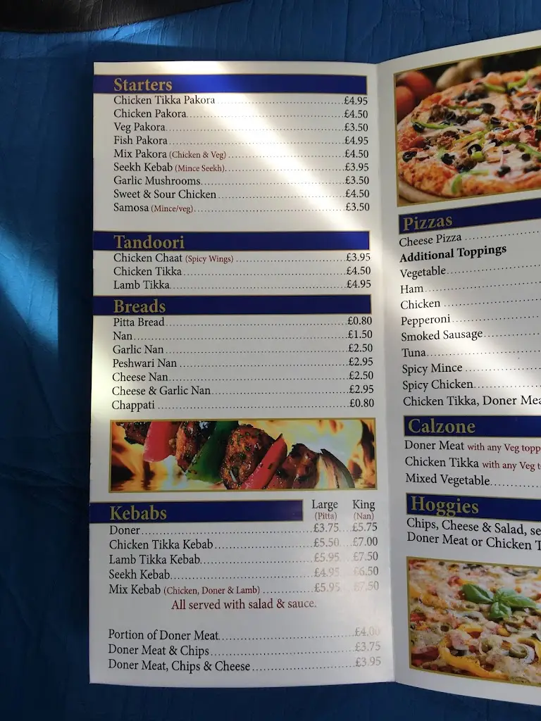 Menu_The Village Chippy_Ashgill_image_3