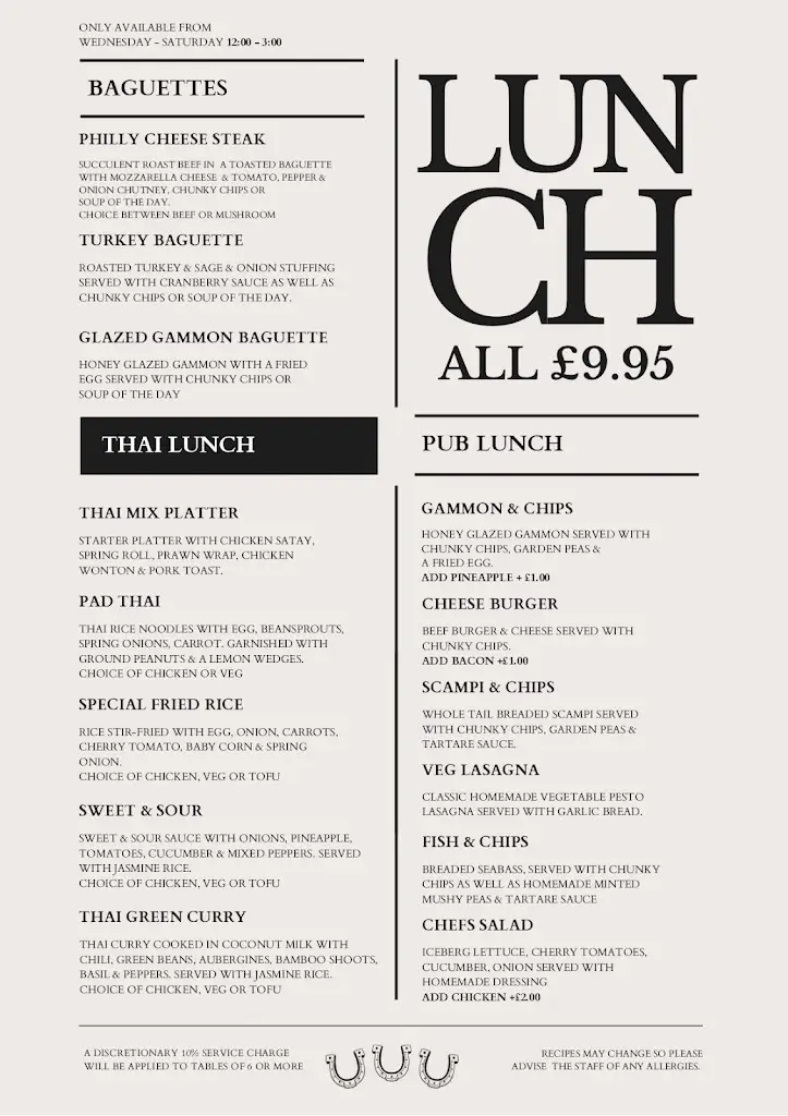 Menu_Three Horseshoes Wixford_Bidford-on-Avon_image_2