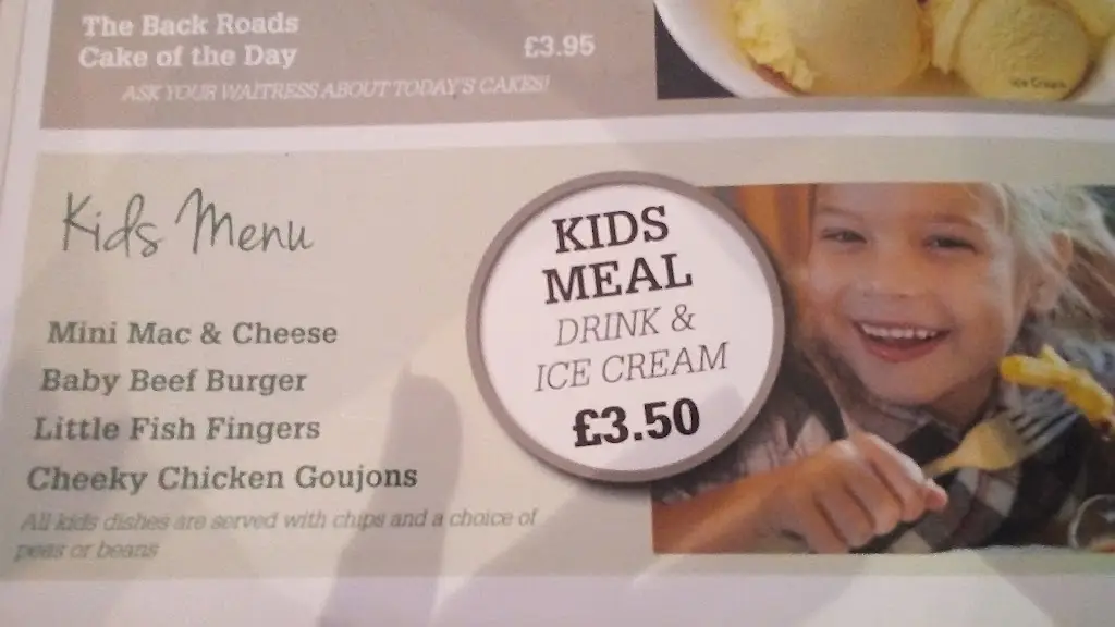 Menu_The Back Road Pub & Restaurant_Ashgill_immagine_3