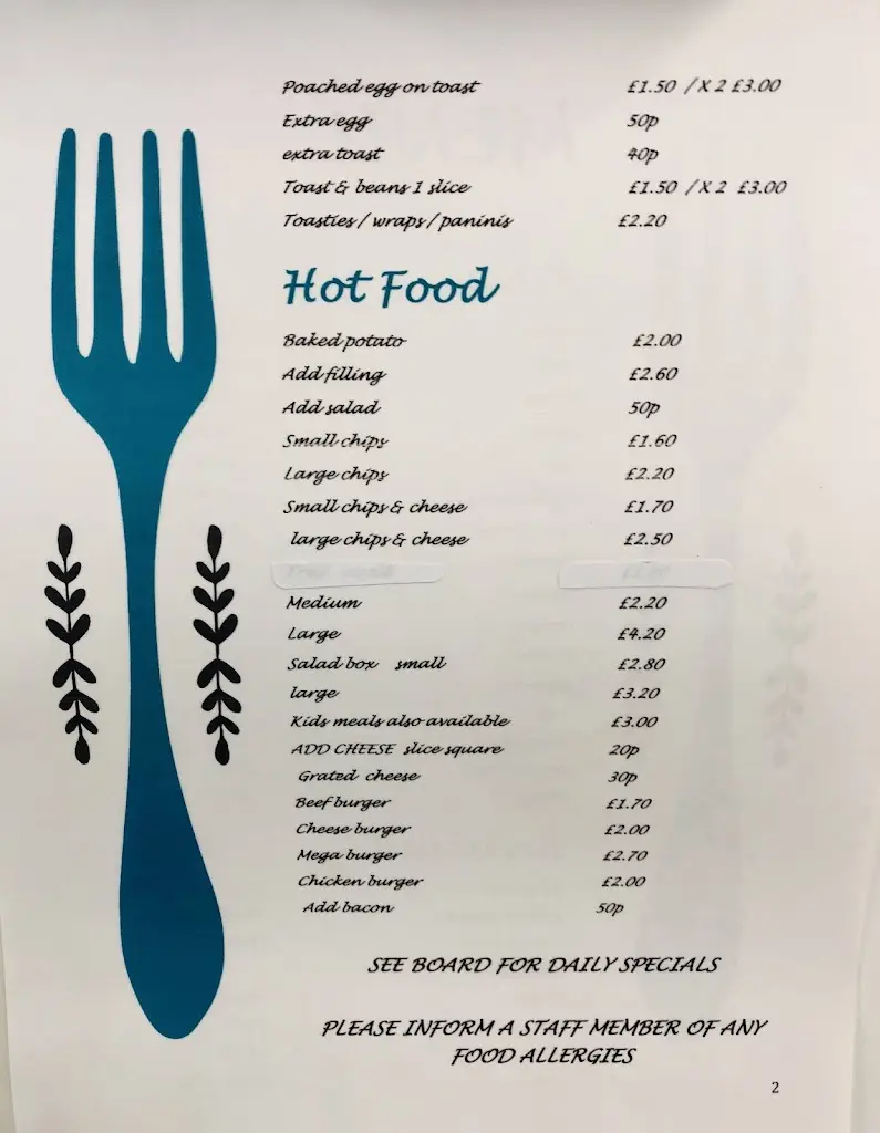 Menu_Wee Nellies_Ashgill_image_1