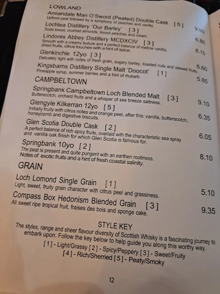 Menu_Clachan Inn_Balfron_image_2