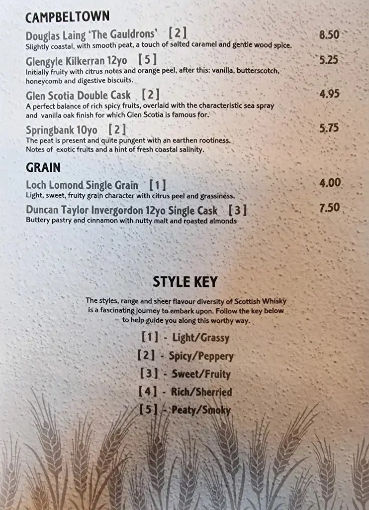 Menu_Clachan Inn_Balfron_image_3