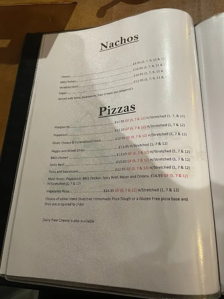 Menu_The Faerie Tree Inn_Balfron_image_1