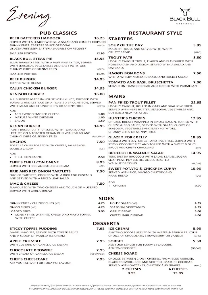 Menu_Black Bull Gartmore_Balfron_image_2