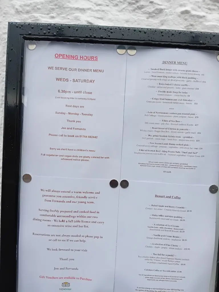 Menu_Jon & Fernanda's Restaurant_Auchterarder_image_1