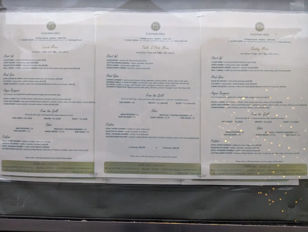 Menu_Clachan Grill_Ballater_image_2