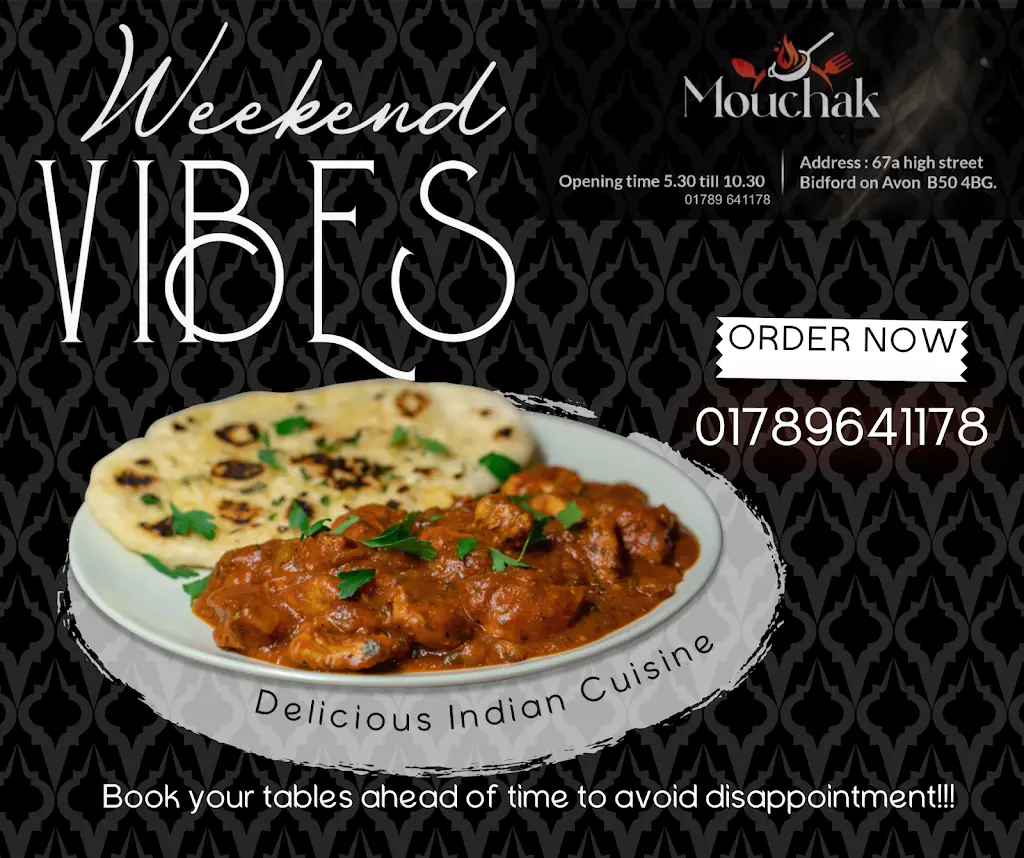 Mouchak restaurant in Bidford-on-Avon