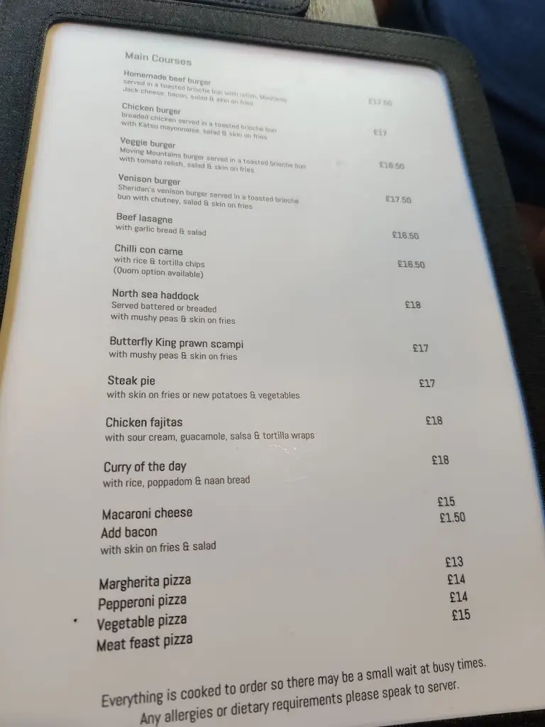 Menu_The Balmoral Bar_Ballater_image_2