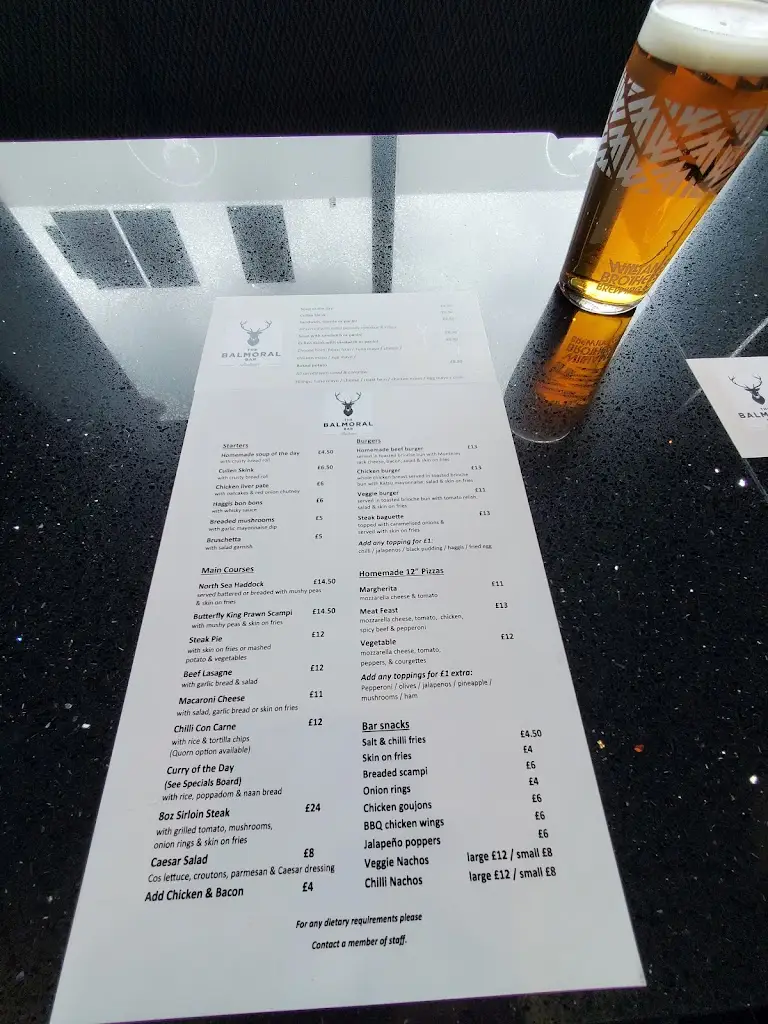 Menu_The Balmoral Bar_Ballater_image_3