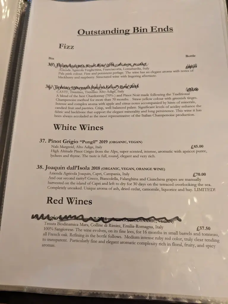 Menu_The Green Inn_Ballater_immagine_4