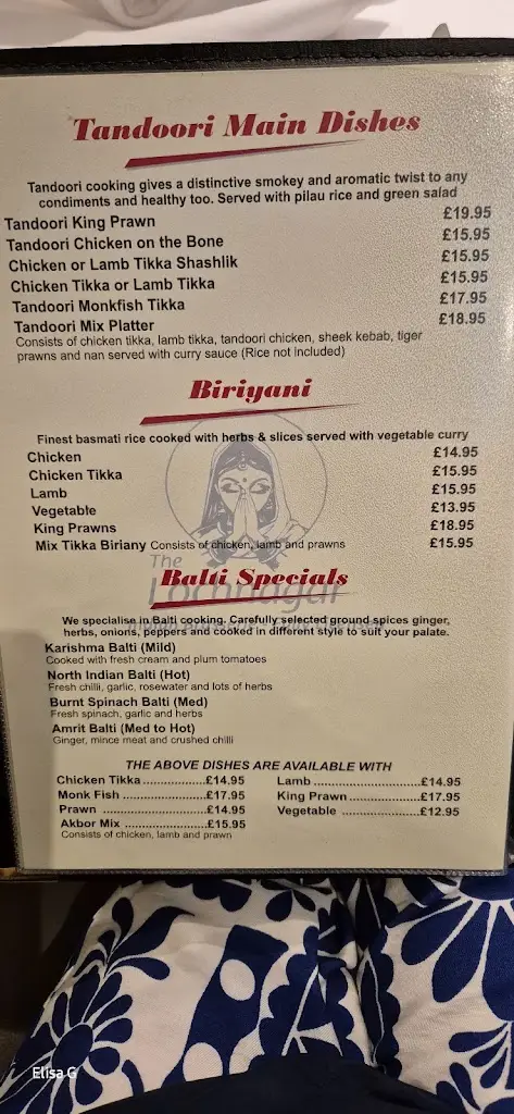 Menu_Lochnagar Indian Brasserie_Ballater_image_2