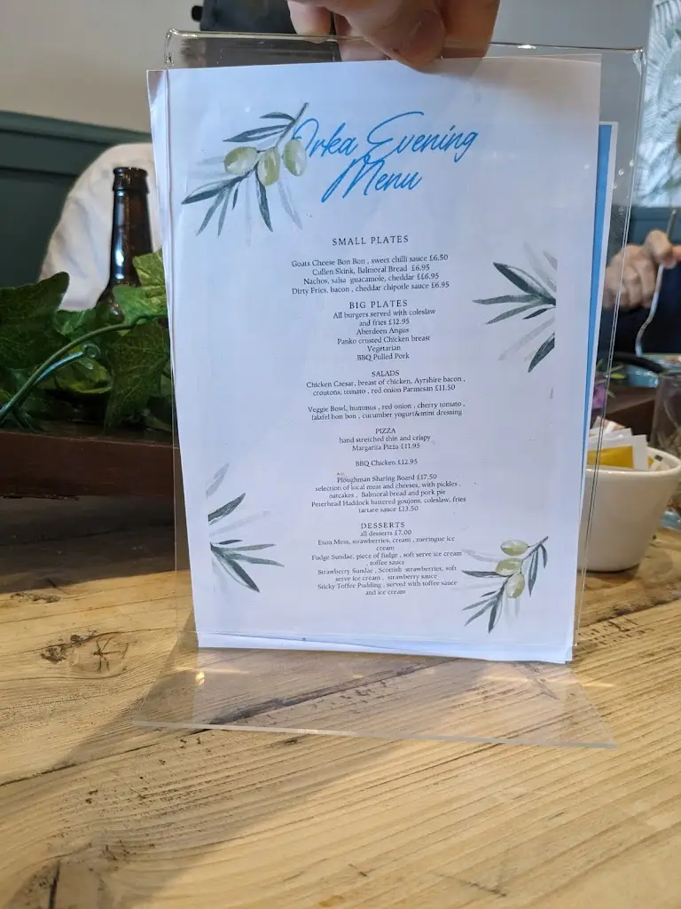 Menu_Orka Artisan Cafe & Bistro Ballater_Ballater_image_1