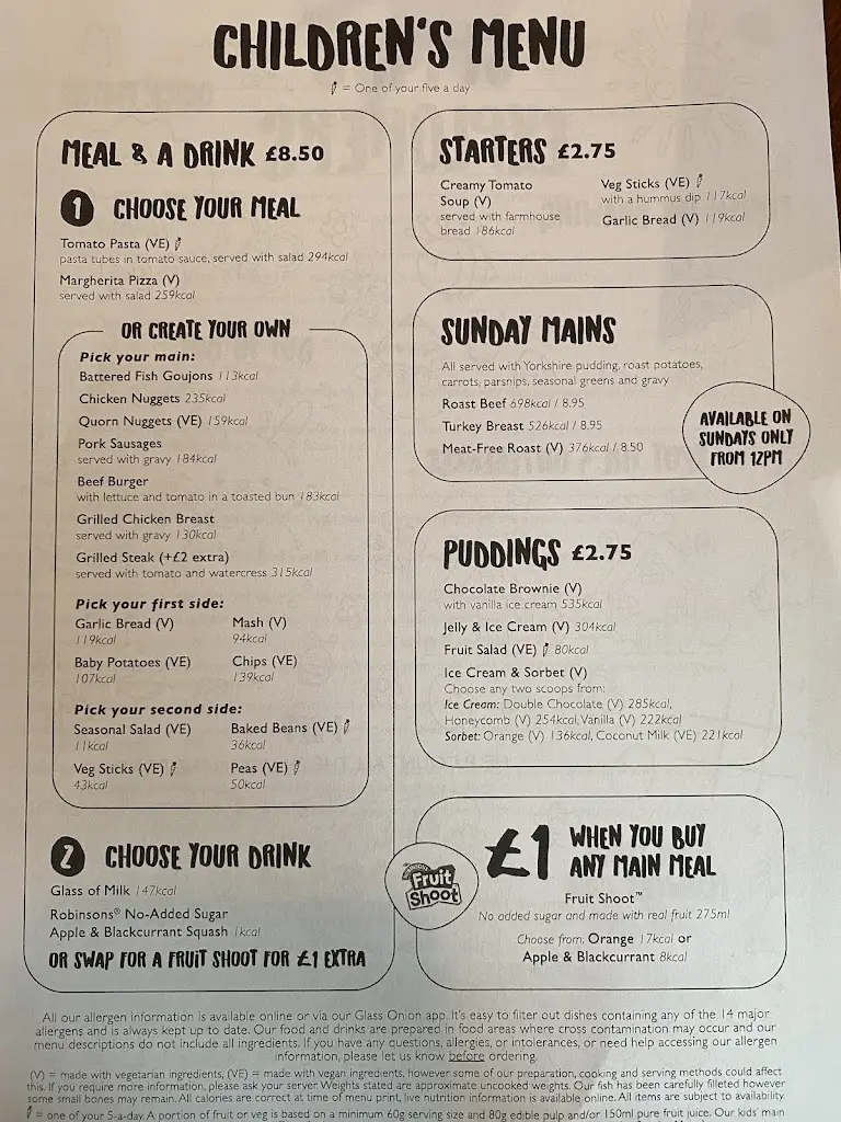 Menu_The Talbot_Biddulph_image_1