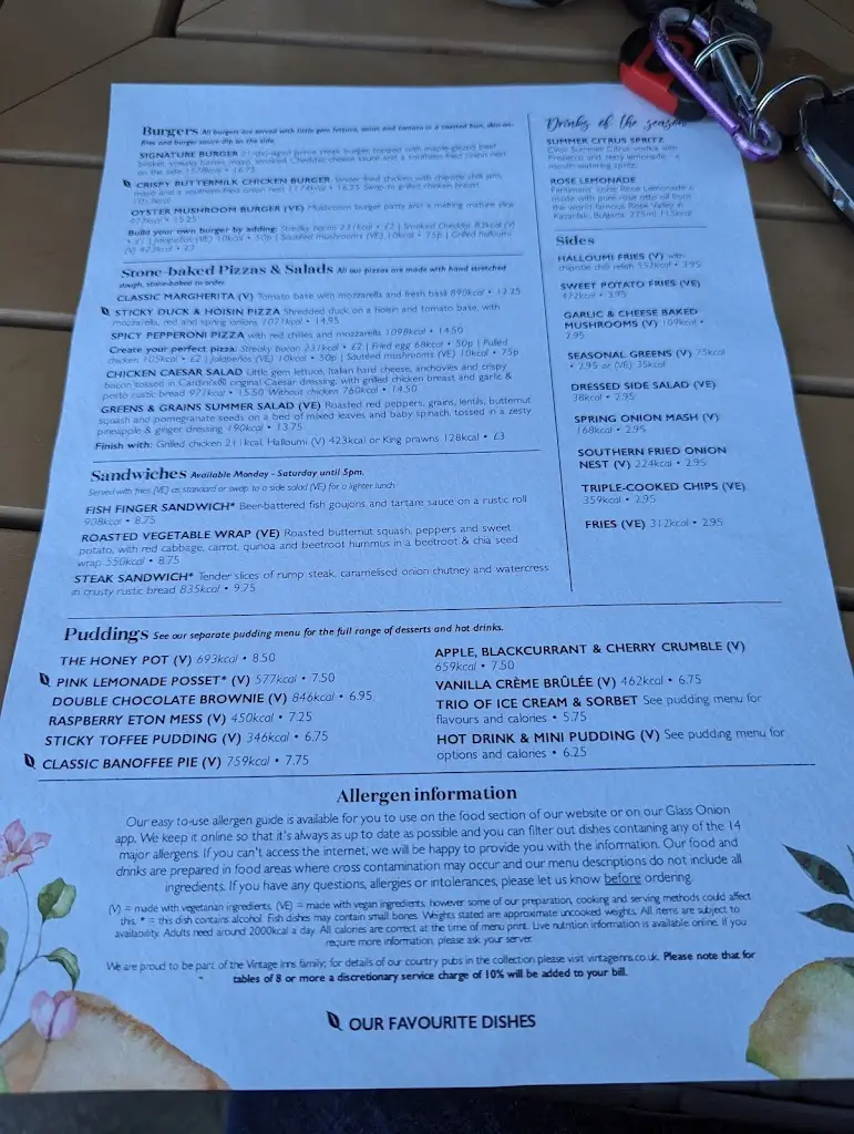 Menu_The Talbot_Biddulph_image_4