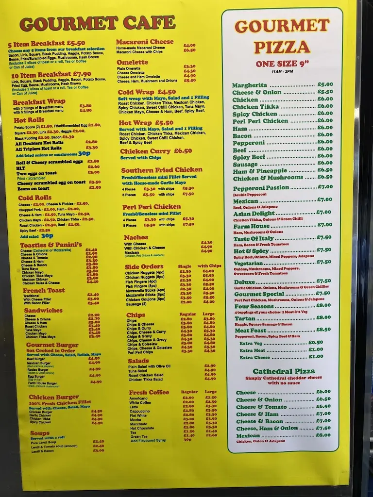 Menu_Gourmet Cafe_Banknock_image_1