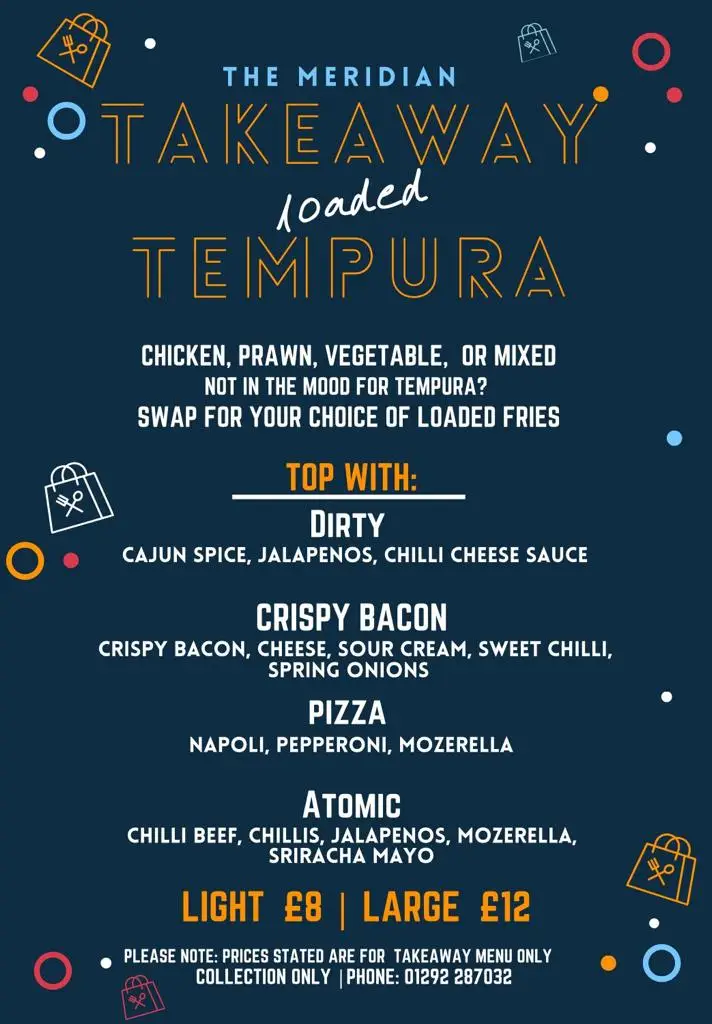 Menu_The Meridian Bier Cafe & Restaurant_Ayr_image_4