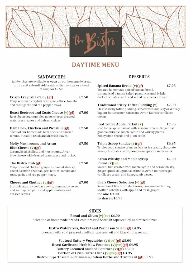 Menu_The Bistro_Ayr_image_1