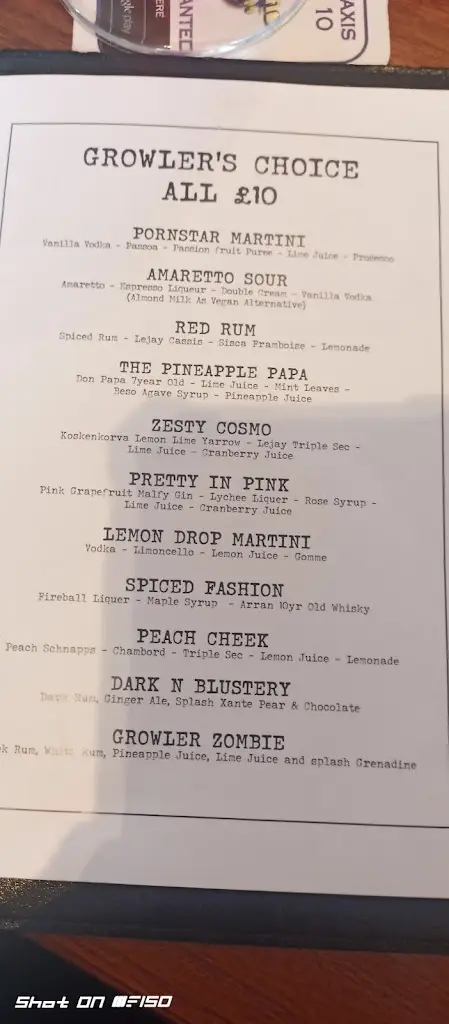 Menu_The Growler Taphouse & Kitchen_Ayr_image_3