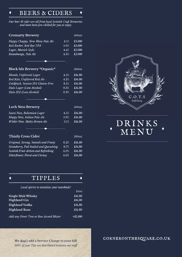 Menu_Corner on the Square_Beauly_immagine_2