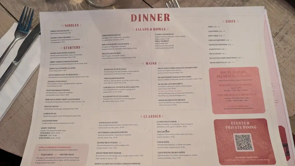 Menu_The Mill House_Beith_image_1