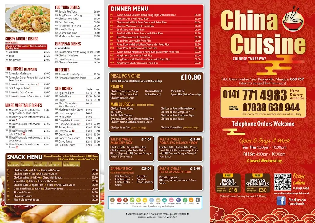 Menu_China cuisine_Bargeddie_image_2