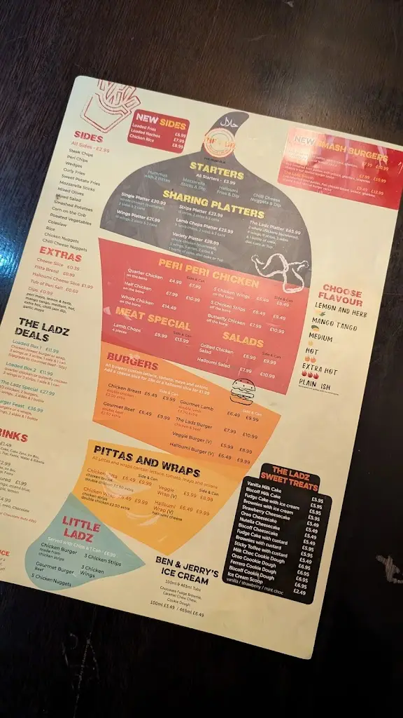 Menu_The Ladz Coatbridge_Bargeddie_image_2