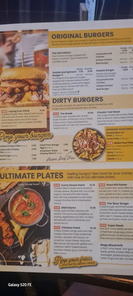 Menu_The Windmill_Bargeddie_image_3