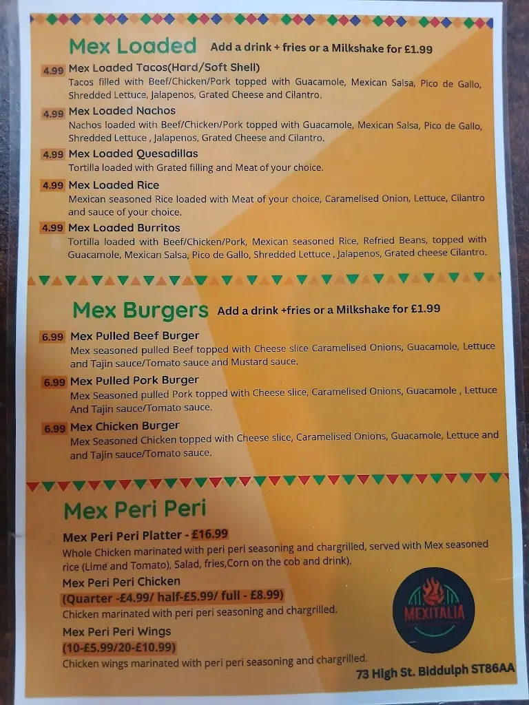 Menu_Mexitalia Stoke-on-Trent_Biddulph_image_1