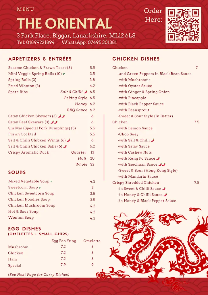 Menu_The Oriental_Biggar_image_1