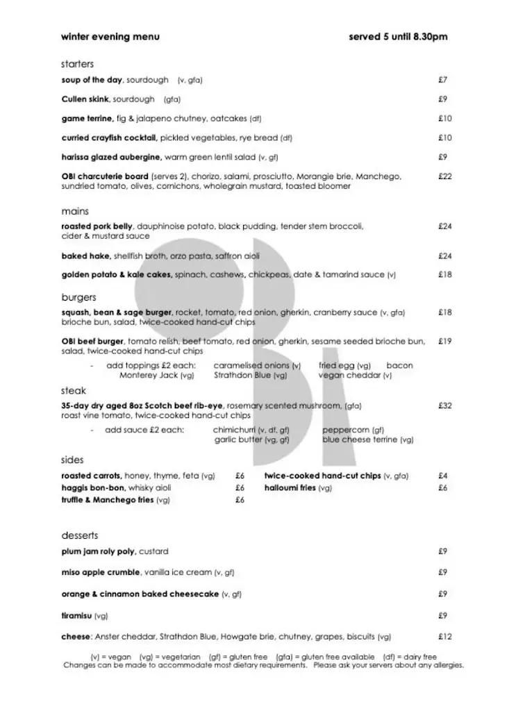 Menu_The Old Bridge Inn_Aviemore_image_1