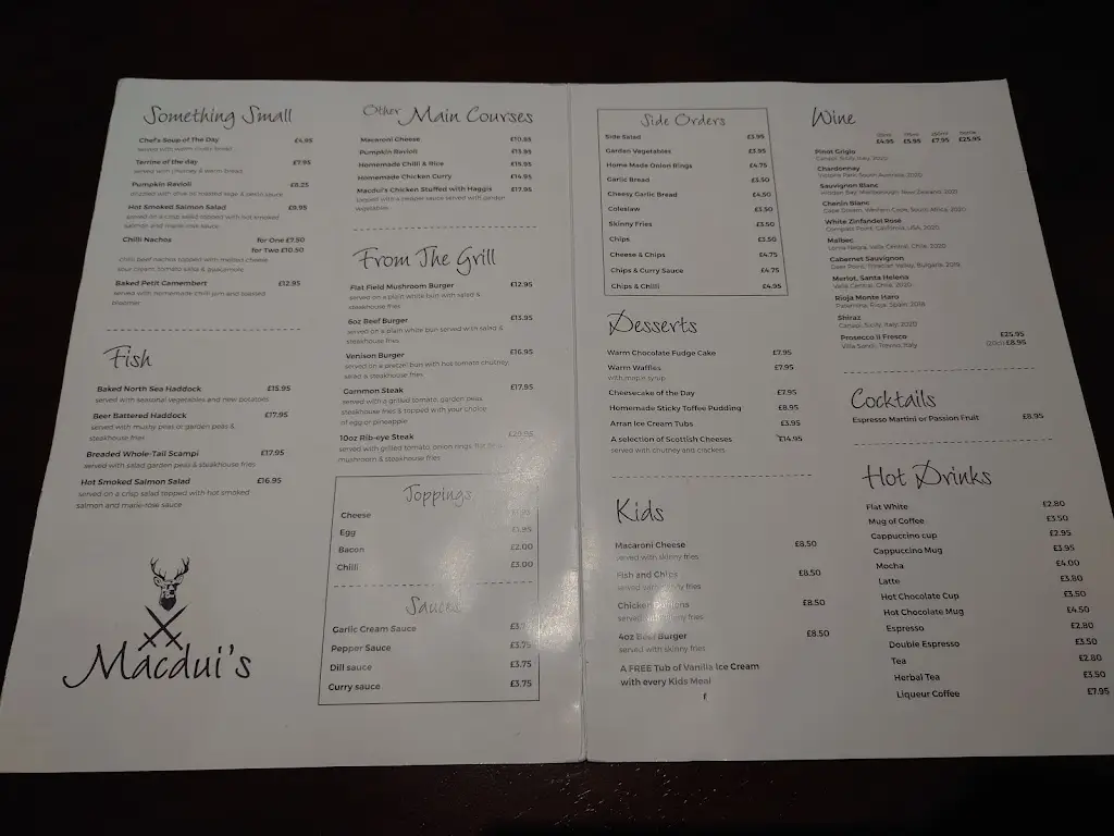 Menu_Macduis Speyside Inn Catering Ltd_Aviemore_image_3