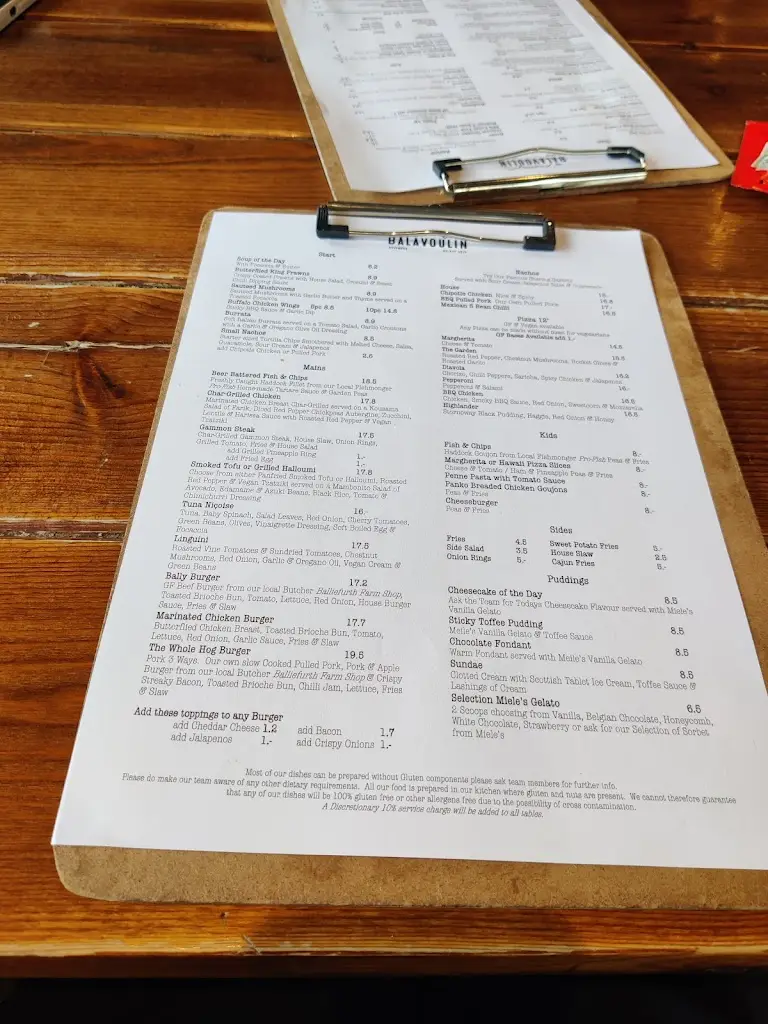 Menu_The Balavoulin_Aviemore_image_2