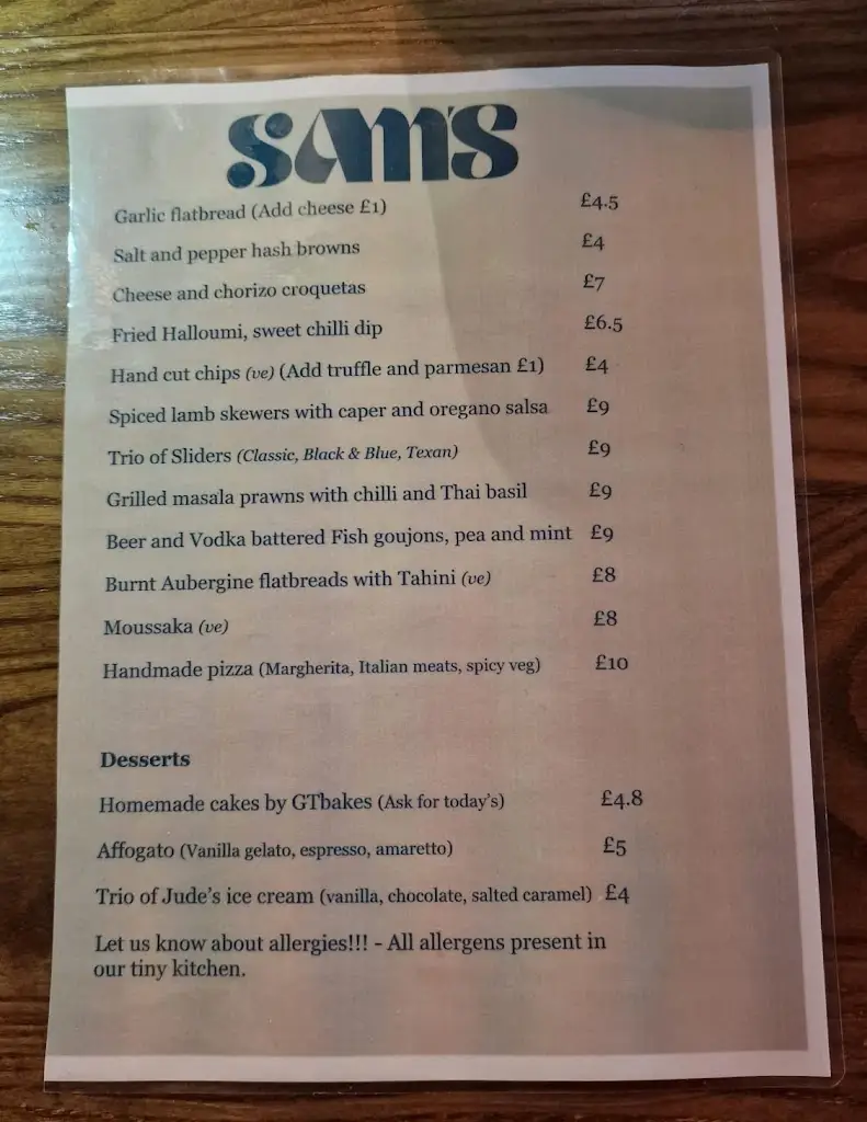 Menu_Old Sam's_Biddulph_image_1