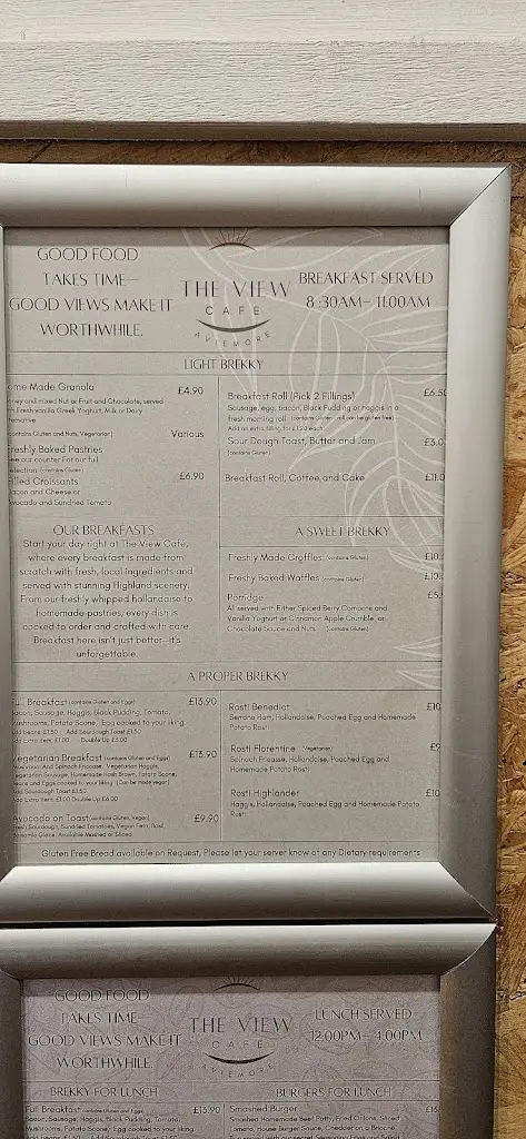 Menu_The View Aviemore_Aviemore_image_2