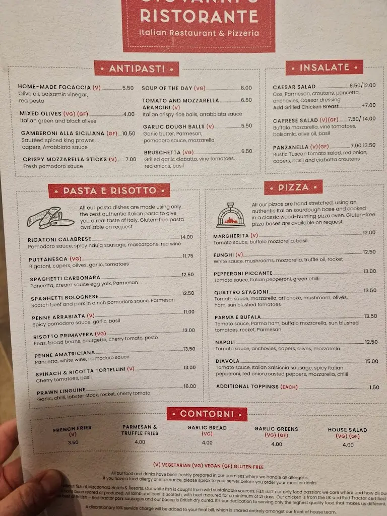 Menu_Giovanni's Ristorante_Aviemore_image_1