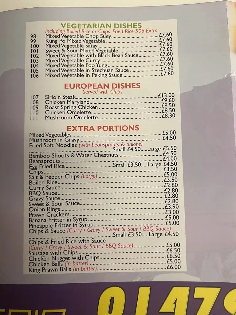 Menu_Snow Mountain Chinese Takeaway_Aviemore_imagen_3