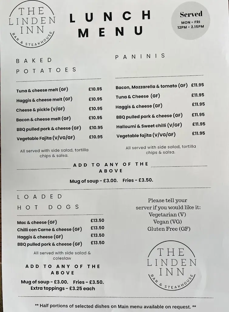 Menu_The Linden Inn Bar & Steakhouse_Bannockburn_image_3