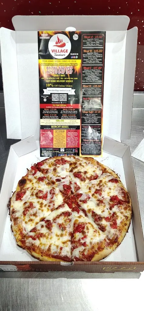 Menu_Village Tandoori Takeaway_Bannockburn_image_1