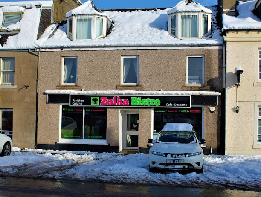 Zaika Bistro restaurant in Bridge of Earn