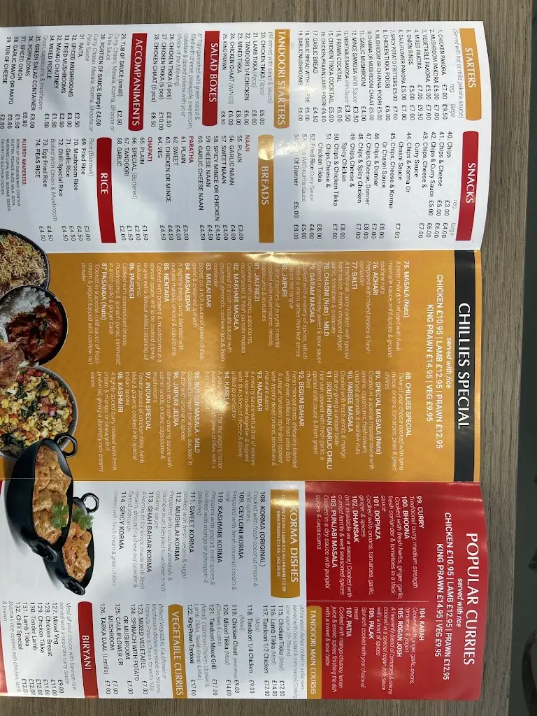 Menu_Chillies Bothwell_Bothwell_imagen_2