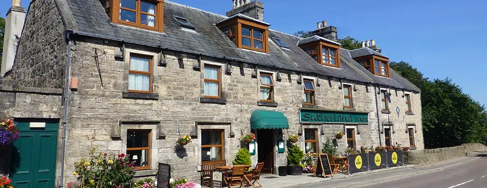 Sutherland Inn restaurant in Brora