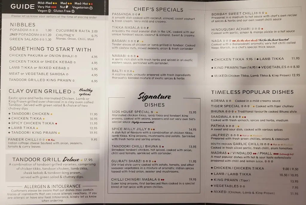 Menu_Sids Street Food Takeaway PLUS sit in_Brora_image_1