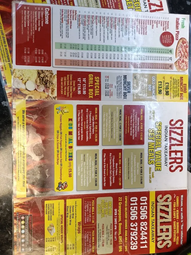 Menu_Sizzlers Bon’ess_Bo’ness_image_3