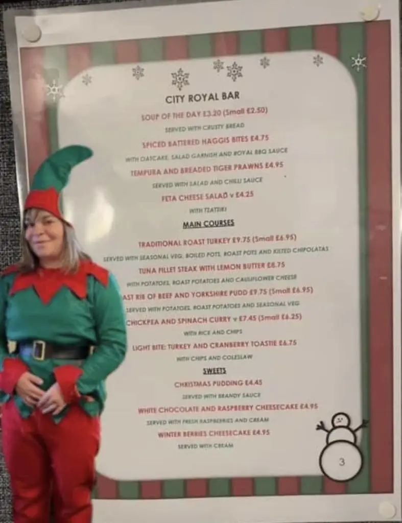 Menu_The City Royal Bar_Brechin_image_1