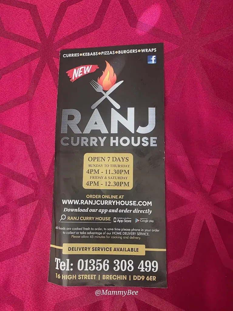 mammy bee _Ranj Curry House_Brechin_review