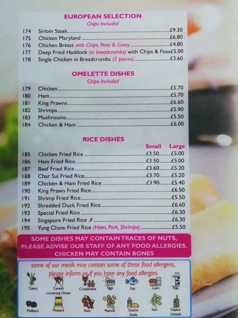 Menu_The New Diamond_Brechin_image_2